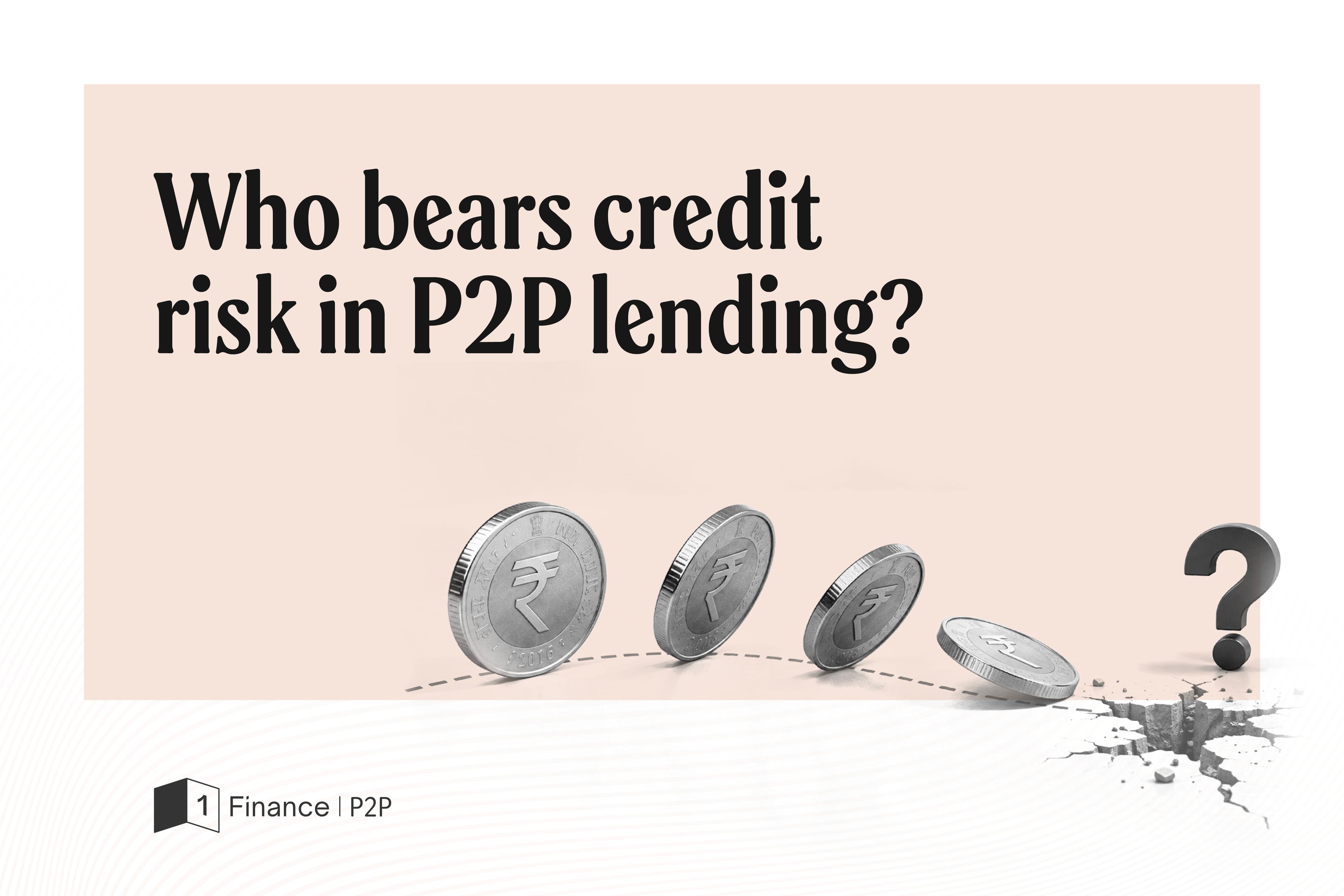 What is credit risk in P2P lending